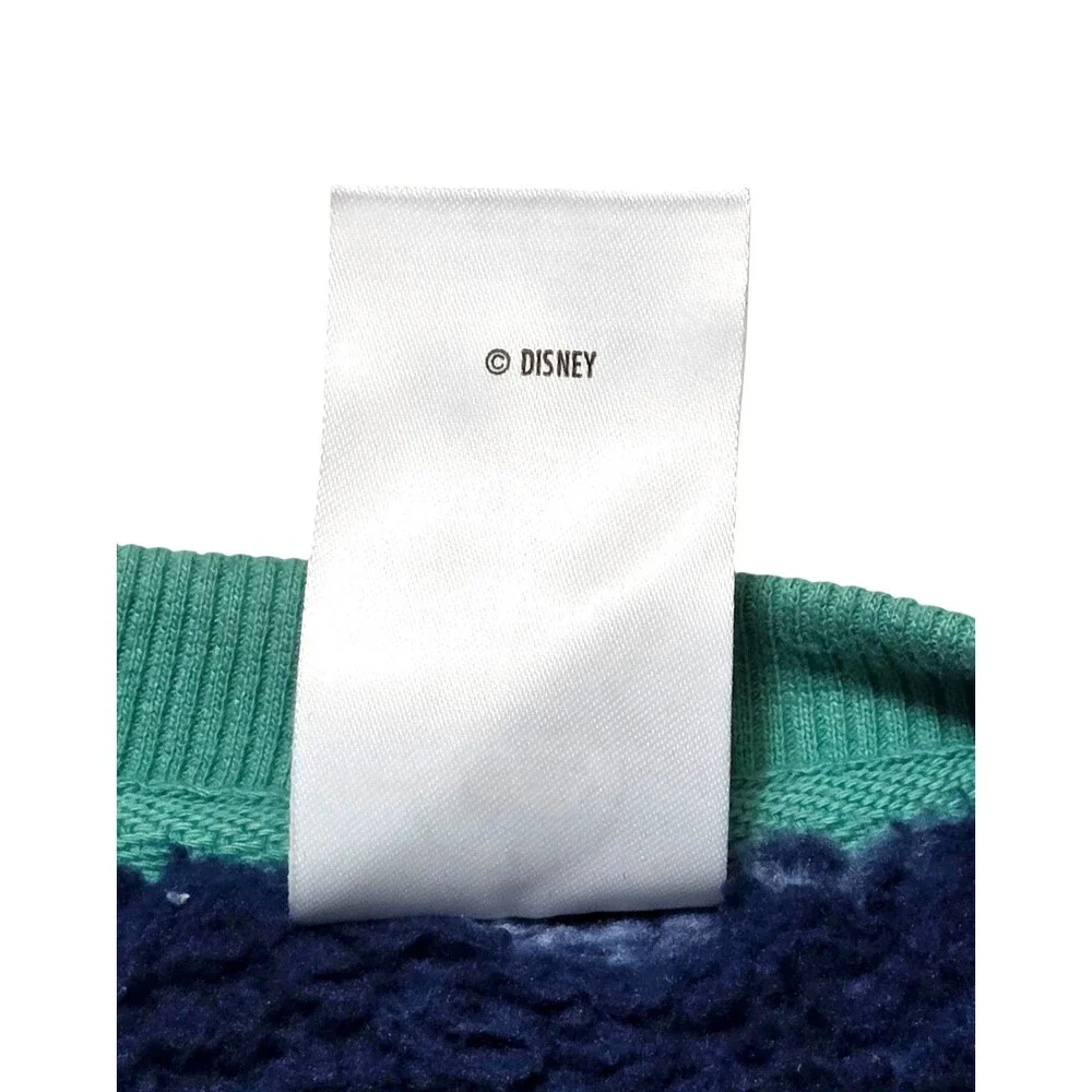 DISNEY Mickey Mouse Fleece Sherpa Pullover Top Sz XS Long Sleeves Soft Cozycore - Picture 8 of 8